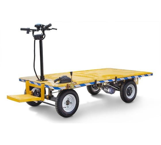 Платформенная электрическая тележка Rutrike СКЛАД 2000 П 023202 1