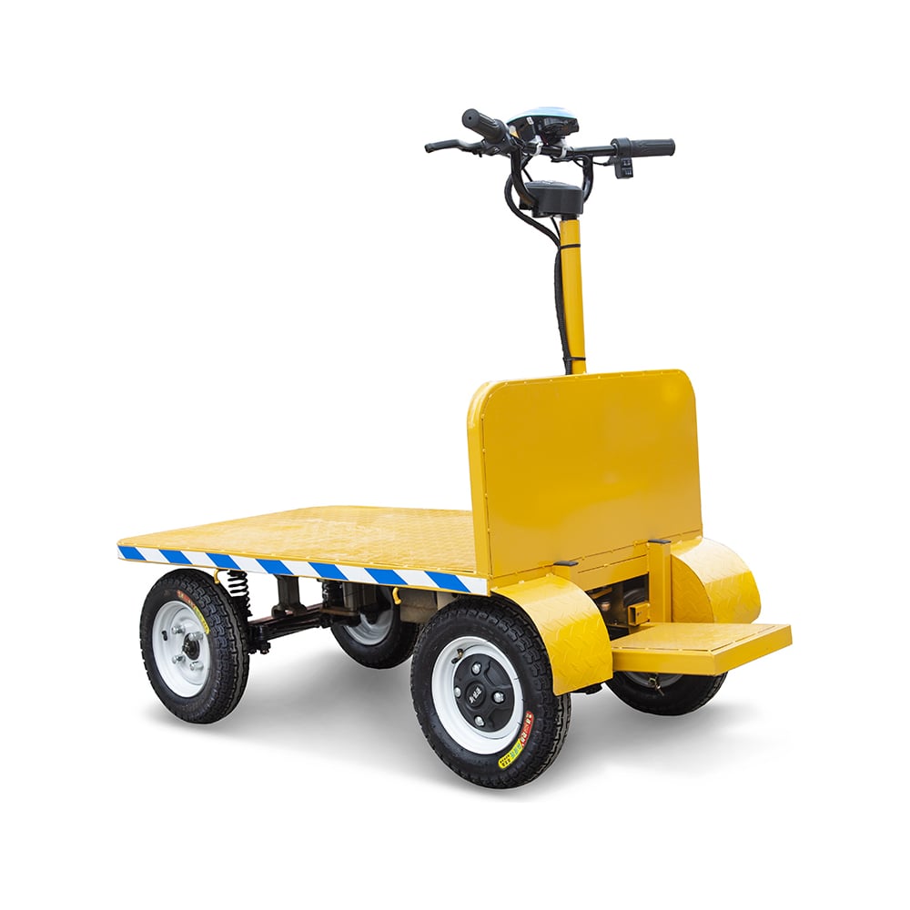 Платформенная электрическая тележка Rutrike ПЛИТА БУКСИР 1200 023228 ...
