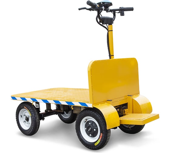Платформенная электрическая тележка Rutrike ПЛИТА БУКСИР 1200 023228 1