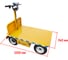 Платформенная электрическая тележка Rutrike ПЛИТА БУКСИР 1200 023228 8