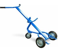 Тележка для металлических бочек TOR КБ-1 250 пневмо + 160 поворотное 1023387