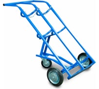 Тележка для газовых баллонов TOR ГБ-2 2 баллона, 250 пневмо колеса + 160 поворотное 1023661