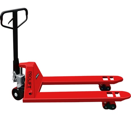 Гидравлическая тележка PROLIFT AC35, г/п 3500 кг, колеса полиуретан, вилы 1150x550 мм AC35-1150x550-P/P