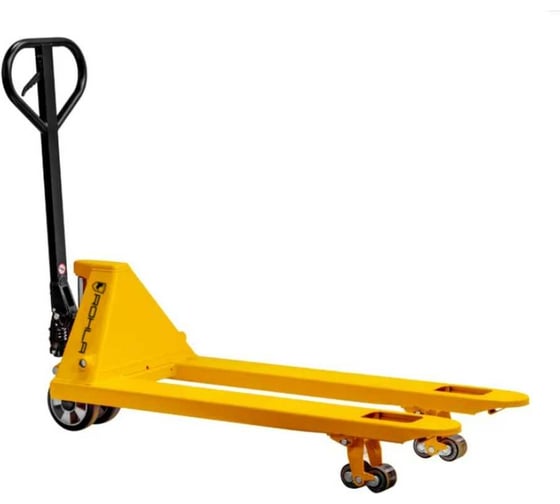 Гидравлическая тележка RohlaRhino ROHLA Rhino г.п. 2,5 т, резиновые колеса RR2.5RDP