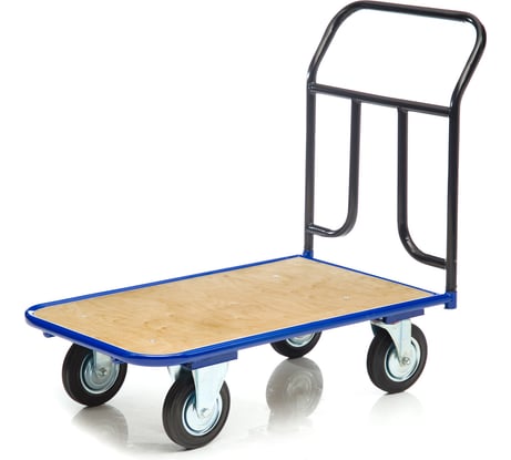 Платформенная 4-х колесная тележка СТЕЛЛА-ТЕХНИК КПТ-500 200-К