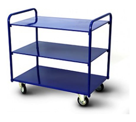 Тележка Стелла-техник платформенная 3-х ярусная, 600х900мм, КР-3-160-К