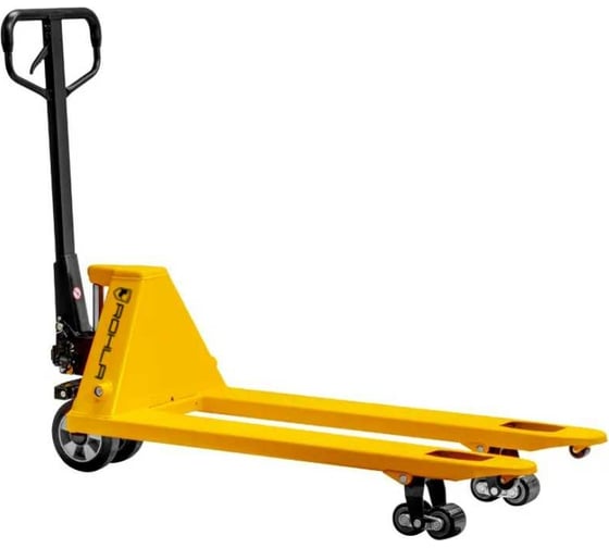 Гидравлическая тележка RohlaRhino г.п. 2,5 т, резиновые колеса RRPr2.5RDP
