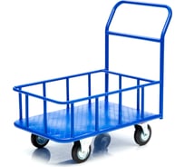 Тележка Стелла-техник платформенная, с бортом, 600х900мм, КПБ-300-125-И