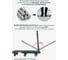 Платформенная складная тележка ROCKFORCE RF-L011(52385) 6