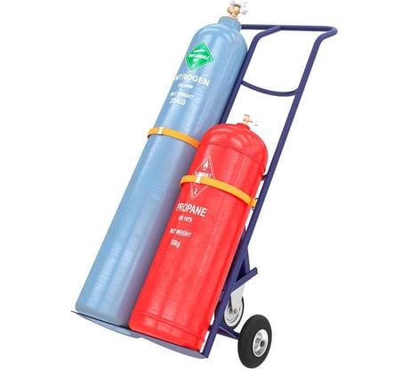 Тележка с литыми колёсами RUSKLAD КП 2, d250 мм КП 2 литые