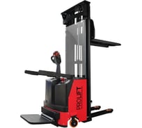 Самоходный электрический штабелер PROLIFT SDK 1556, грузоподъемность 1600 кг, высота подъема 5600 мм, с платформой для оператора, АКБ 280 Ah