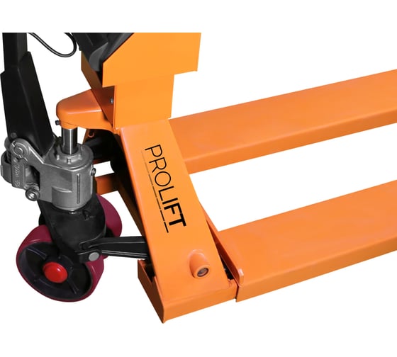 Гидравлическая тележка с весами PROLIFT CW 25, грузоподъемность 2500 кг, 1150х555 мм, колеса полиуретан CW25