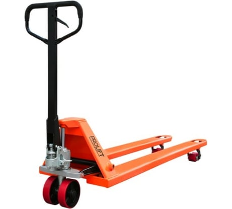 Гидравлическая тележка PROLIFT AC 25 L1800, грузоподъемность 2500кг, колеса полиуретан, вилы 1800x550мм