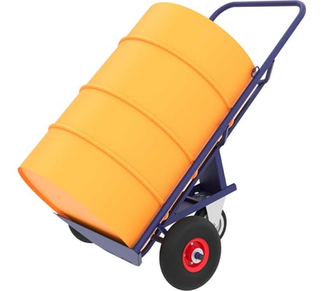 Тележка для бочек RUSKLAD КБ 2 с пневматическими колёсами КБ 2 пневмо