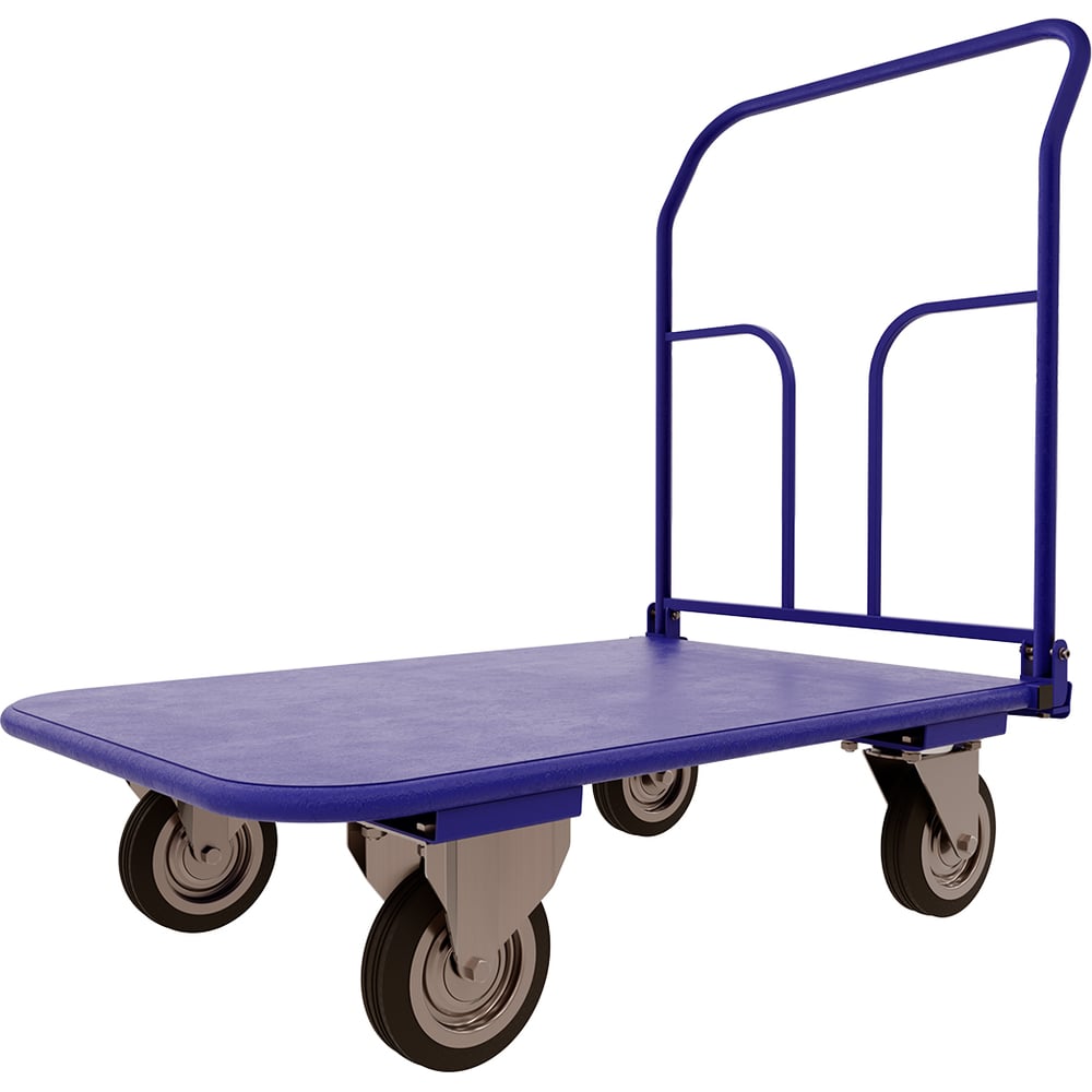 Платформенная тележка со складной ручкой RUSKLAD ТПСР 1 М П, система ...