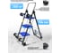 Универсальная платформенная складная тележка 4 в 1 Forsage 120x46x24 см, 360 кг, ручная 160x46x82 см, 360 кг, вертикальная 96x97x46 см, 70 кг, стремянка 114,5x70x46 см, 150 кг F-TC0701A(54758) 3