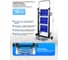 Универсальная платформенная складная тележка 4 в 1 Forsage 120x46x24 см, 360 кг, ручная 160x46x82 см, 360 кг, вертикальная 96x97x46 см, 70 кг, стремянка 114,5x70x46 см, 150 кг F-TC0701A(54758) 4
