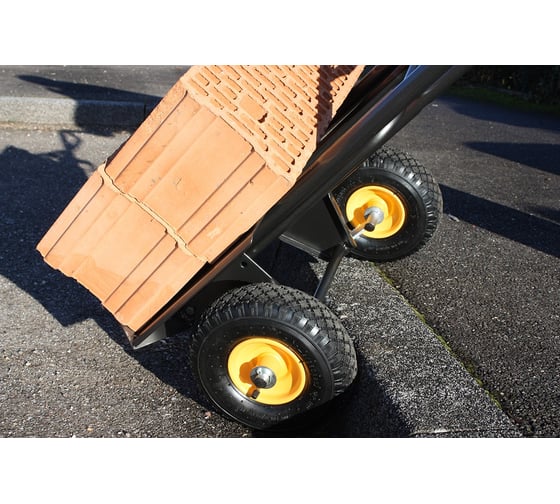 Тележка Haemmerlin система Rollax, 950 G, площадка 190x400 мм, пневмо, до 200 кг 307071101