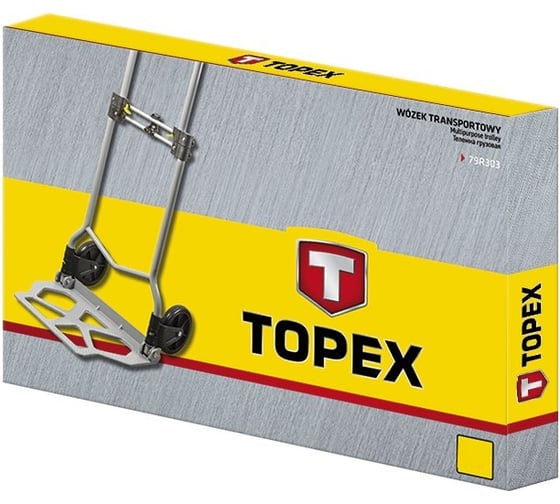 Универсальная грузовая тележка 80 кг TOPEX 79R303