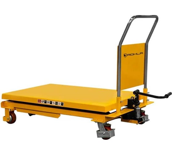 Гидравлический подъемный стол RohlaRhino PT 500D 500 кг, 1200x800 мм, 0.9 м PT500D