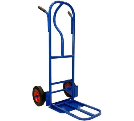 Двухколесная ручная тележка с откидной полкой Промышленник D-250 мм Д-250П