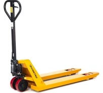 Ручная гидравлическая тележка Simetro 550x800 мм, колеса 180 мм полиуретан, ролики 80x70 мм полиуретан STD-DF-25-0.8