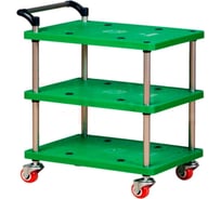 Тележка пластиковая трехъярусная МосТележка 540x850 ТПР3-8554 28606700