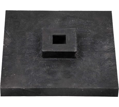 Полимерная подставка под веху, черная Протэкт ПП-330/330/60