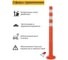 Гибкий парковочный столбик ТЕХНОЛОГИЯ ССУ-1000 ГОСТ 32843-2014, с комплектом крепления 00-00009011 12