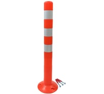 Гибкий парковочный столбик ТЕХНОЛОГИЯ ССУ-750 ГОСТ 32843-2014 (флюр) с комплектом крепления 00-00008076