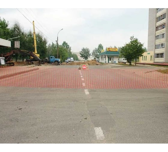 Аварийное ограждение ПРОТЭКТ РОФИ 1x50 м, оранжевый А-95/1/50 П