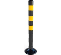 Столбик сигнальный упругий ООО ОПТИМА СЕРВИС ССУ 750 ОПТИМА черный + крепление 00-00069443