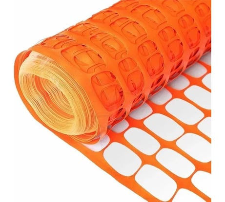 Сетка для аварийного ограждения SAMGRUPP пластиковая ячейка 50x50, 1,3x25 м, оранжевая упаковка 5 шт SAMC-069013025-5