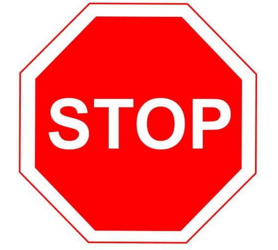 Знак дорожный ООО ПК "МАГИСТРАЛЬ" 2.5 Движение без остановки запрещено В 700 мм пленка тип Б 4687206906822 1