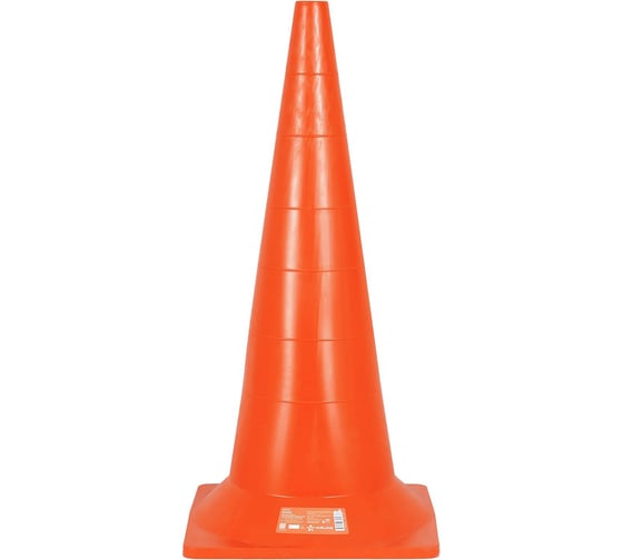 Конус дорожный Airline 750мм, без световозвр.полос с утяжелителем, оранжевый AKON012 1