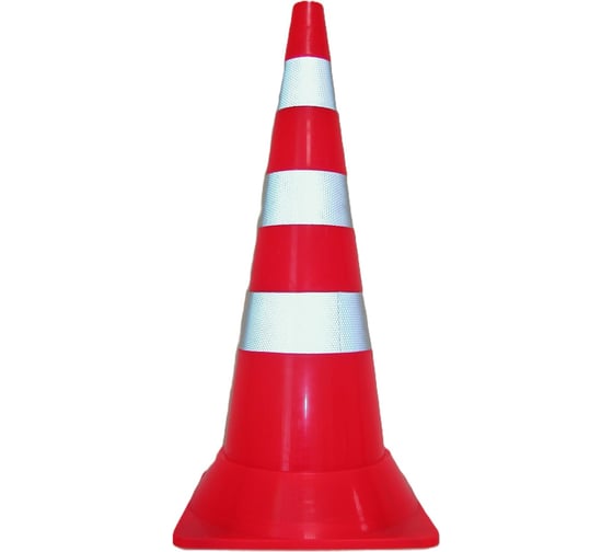 Конус дорожный сигнальный Рзка, ООО КС-3.10 Конус дорожный сигнальный КС-3.10, оранжевый, 750 1