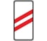 Дорожный знак 1.4.2 Приближение к железнодорожному переезду КОНВЕРА-D пл.класс IIб, III т/р (700х350) 00-4393-88 1