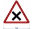 Дорожный знак PALITRA TECHNOLOGY 1.6 "Пересечение равнозначных дорог" 120005-1-6-I 1