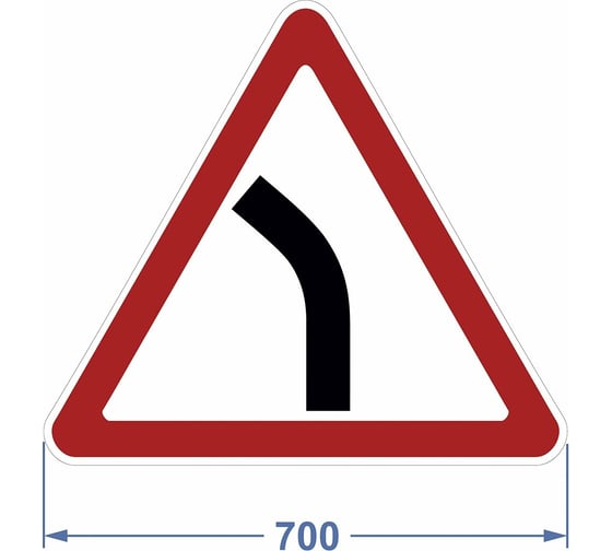 Дорожный знак PALITRA TECHNOLOGY 1.12.2 "Опасные повороты" 120005-1-12-2-I 1