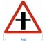Дорожный знак PALITRA TECHNOLOGY 2.3.1. "Пересечение со второстепенной дорогой" 120005-2-3-1-I 1