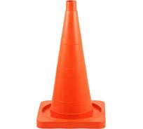 Дорожный конус Технология КС-2.2 520 мм, мягкий, без полос, кв. основание 00-00001319