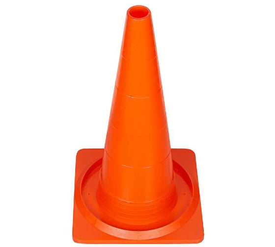 Дорожный конус Технология КС-2.2 520 мм, мягкий, без полос, кв. основание 00-00001319 1