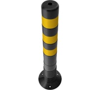 Гибкий парковочный столбик ТЕХНОЛОГИЯ ССД-750 ТПУ ЧЕРН/ЖЕЛТ. 750мм с комплектом крепежа ГОСТ 32843-2014 Ustun 00-00005955
