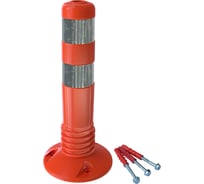 Гибкий парковочный столбик ТЕХНОЛОГИЯ ССД-450 ТПУ ОРАНЖ. 450мм с комплектом крепежа ГОСТ 32843-2014 Ustun 00-00005954