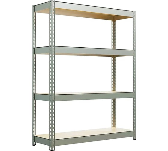 Стеллаж IRONMEBEL optimus hook pro 2000x1500x760 мм, 4 яруса M-СГРФОЦ2000х1500х760х4