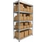 Стеллаж IRONMEBEL optimus hook pro 2000x1500x500 мм, 5 ярусов M-СГРФОЦ2000х1500х500х5 6