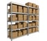 Стеллаж IRONMEBEL optimus hook pro 2000x1500x500 мм, 5 ярусов M-СГРФОЦ2000х1500х500х5 8