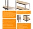 Стеллаж IRONMEBEL optimus hook pro 2000x1500x500 мм, 3 яруса M-СГРФОЦ2000х1500х500х3 4