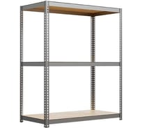 Стеллаж IRONMEBEL optimus hook pro 2000x1800x600 мм, 3 яруса M-СГРФОЦ2000х1800х600х3