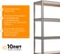 Стеллаж IRONMEBEL optimus hook pro 2000x1800x770 мм, 5 ярусов M-СГРФОЦ2000х1800х770х5 3